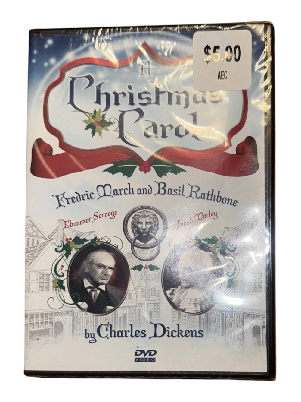 A Christmas Carol 1954 TV Movie DVD Fredric March Basil Rathbone New Sealed Tag